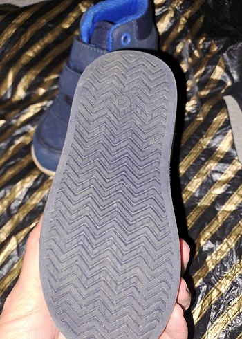 Erkek Çocuk Lacivert Cırtlı Spor Ayakkabı - Görsel 3