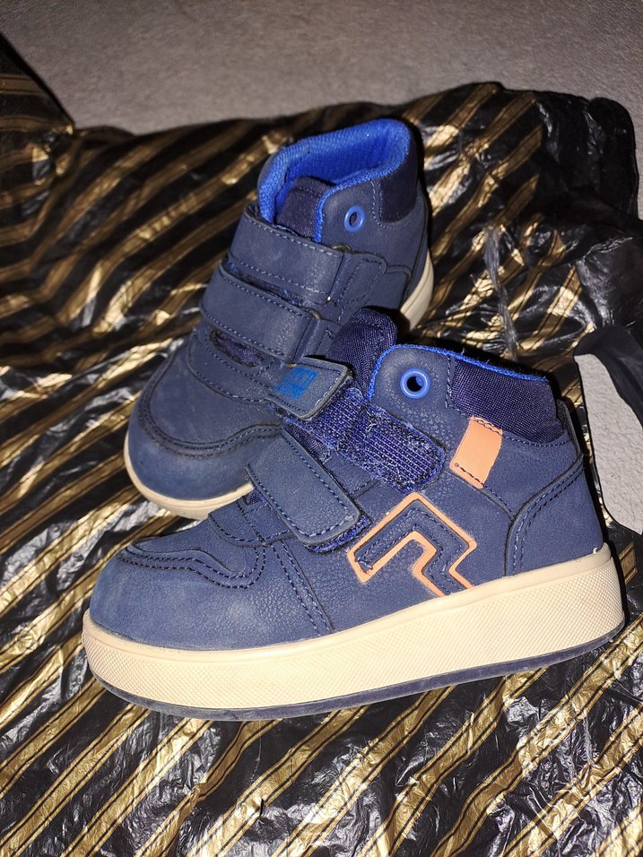 Erkek Çocuk Lacivert Cırtlı Spor Ayakkabı - Görsel 2