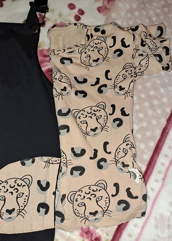 Erkek Çocuk Siyah Cepli Askılı Tulum - Görsel 2