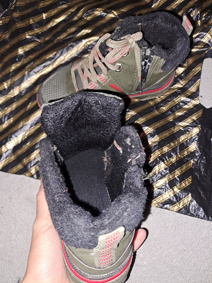 Gri Yılan Desenli Bağcıklı Erkek Bot - Görsel 4