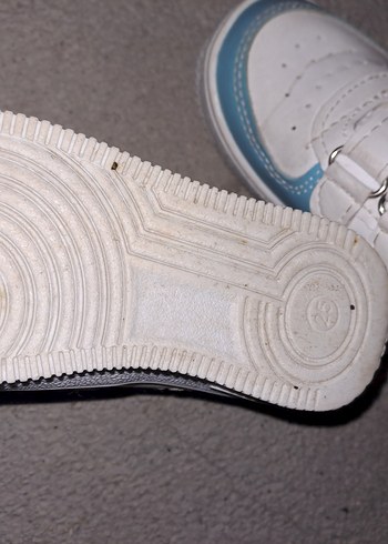 Beyaz Erkek Çocuk Spor Ayakkabı Velcro - Görsel 3