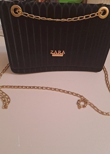 Zara Altın Zincir Detaylı Kadın Çanta - Görsel 2