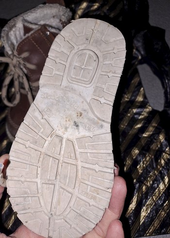 Kürklü Kahverengi Deri Erkek Çocuk Botu - Görsel 3