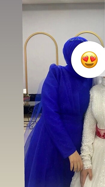 Abiye temiz 1 kere kullanıldı