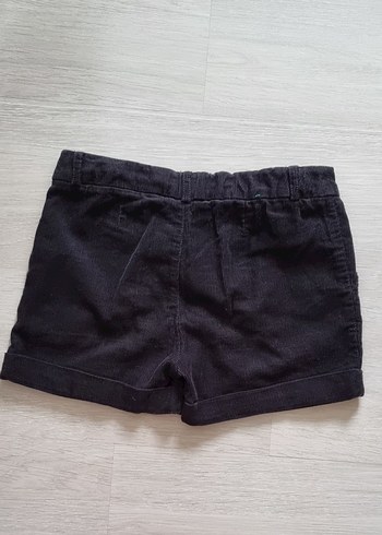 Benetton Siyah Kadife Şort (9- 10yaş) - Görsel 2