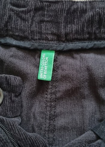 Benetton Siyah Kadife Şort (9- 10yaş) - Görsel 4