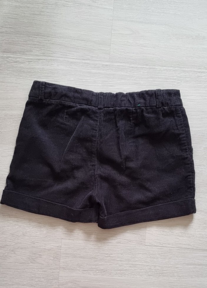 Benetton Siyah Kadife Şort (9- 10yaş) - Görsel 2