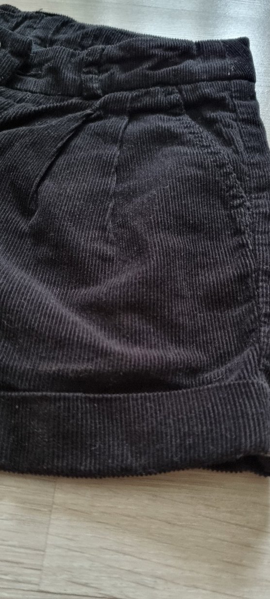 Benetton Siyah Kadife Şort (9- 10yaş) - Görsel 3