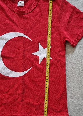 Bayrak Tişört (7-8 yaş) - Görsel 4