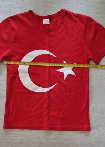 Bayrak Tişört (7-8 yaş) - Görsel 5