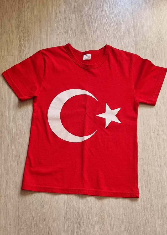 Bayrak Tişört (7-8 yaş) - Görsel 2