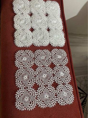İğne oyası oda takımı 6 parça