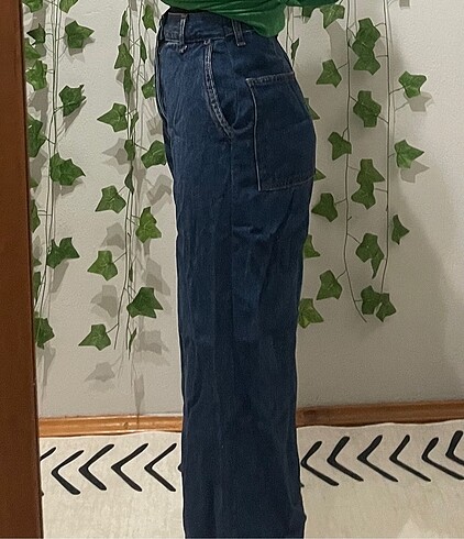 Trendyol & Milla 34 beden kadın kot pantolon bol paça