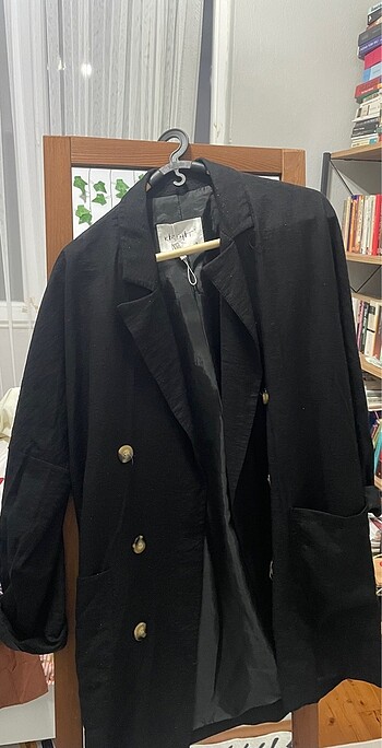 Uzun blazer ceket