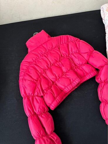 l Beden pembe Renk bershka mont