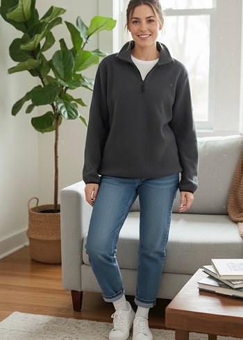 Polar kadın Sweatshirt - Görsel 2