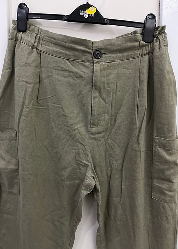 Zara kadın keten pantolon - Görsel 3