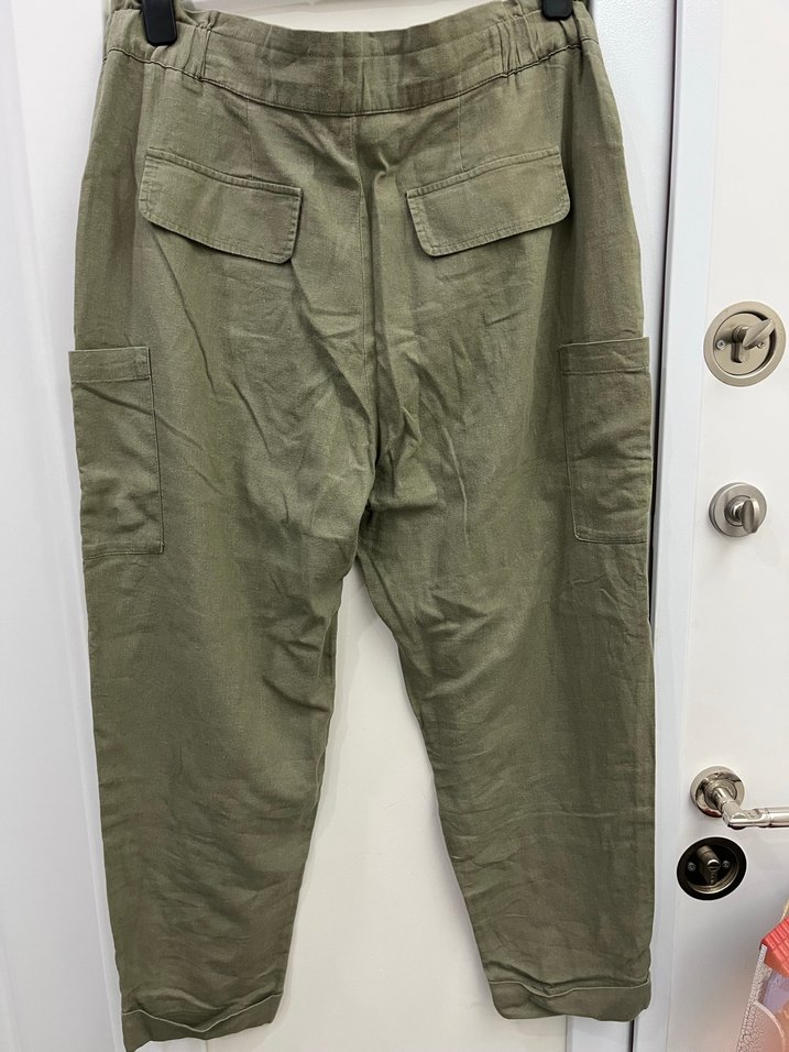 Zara kadın keten pantolon - Görsel 5