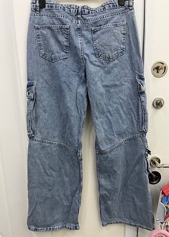 Kadın kargo  kot pantolon - Görsel 5