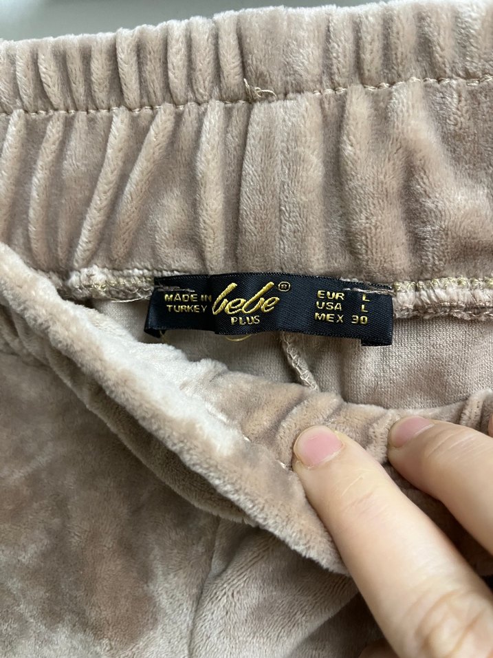 Kadın kadife eşofman altı - Görsel 4