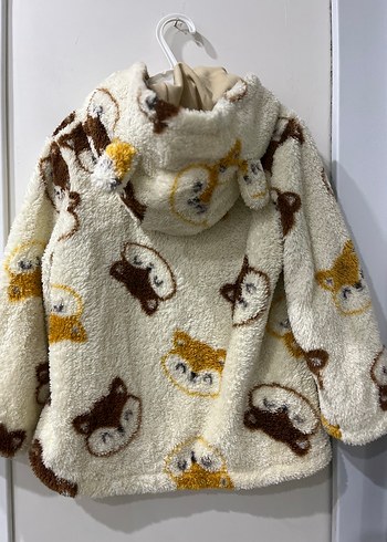 Bebek polar hırka mont - Görsel 3