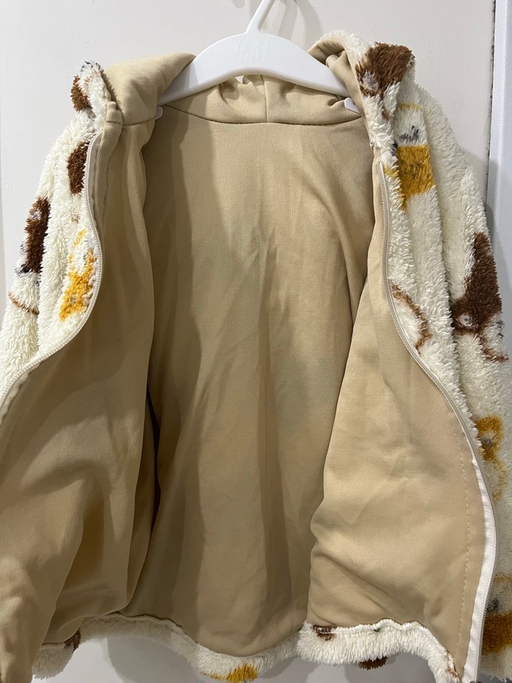 Bebek polar hırka mont - Görsel 4