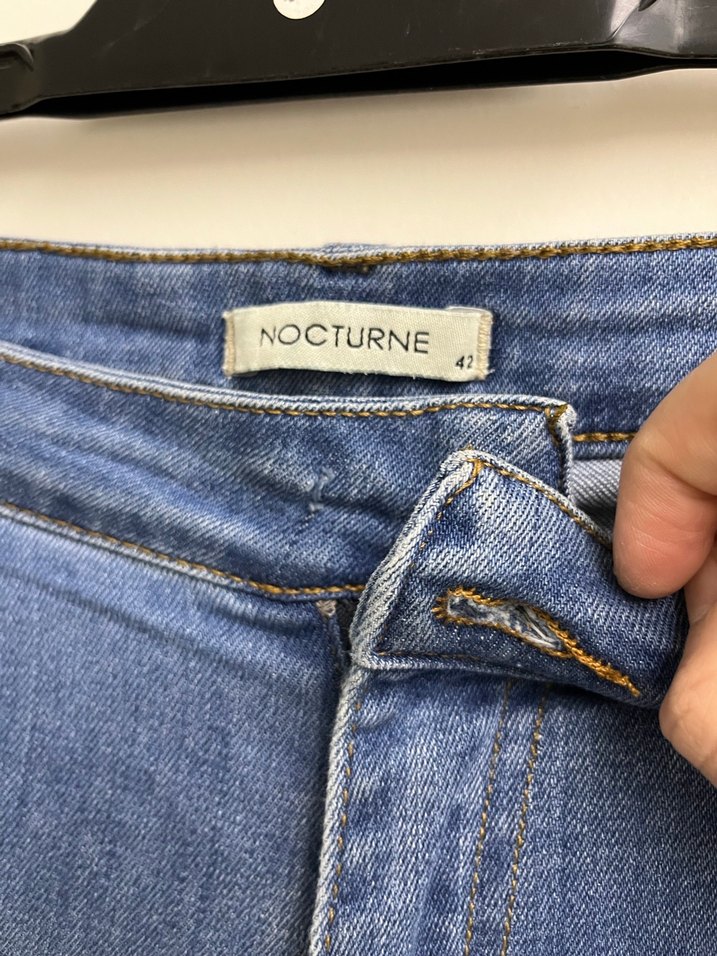 Kadın kot pantolon NOCTURNE - Görsel 3