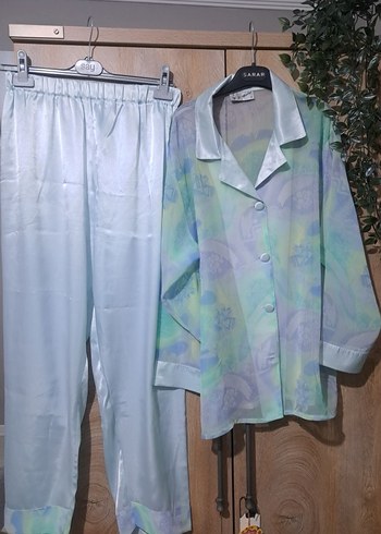 Pierre cardin kadın saten pijama takımı - Görsel 5