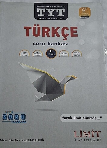 Limit tyt türkçe soru bankası