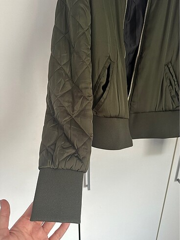 xs Beden haki Renk Hm bomber mont ceket