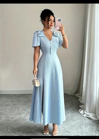 H&M Uzun Elbise