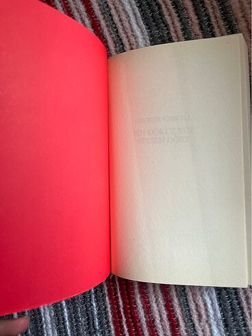  Beden Renk George Orwell 2 kitap set