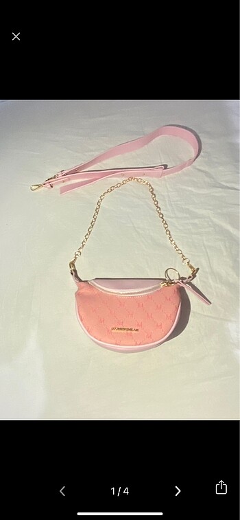 Pembe shein çanta