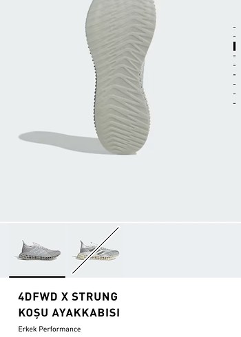 adidas strung koşu ayakkabısı - Görsel 3