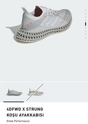 adidas strung koşu ayakkabısı - Görsel 5