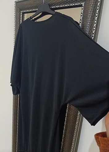 Siyah eteği püsküllü abiye  - Görsel 7