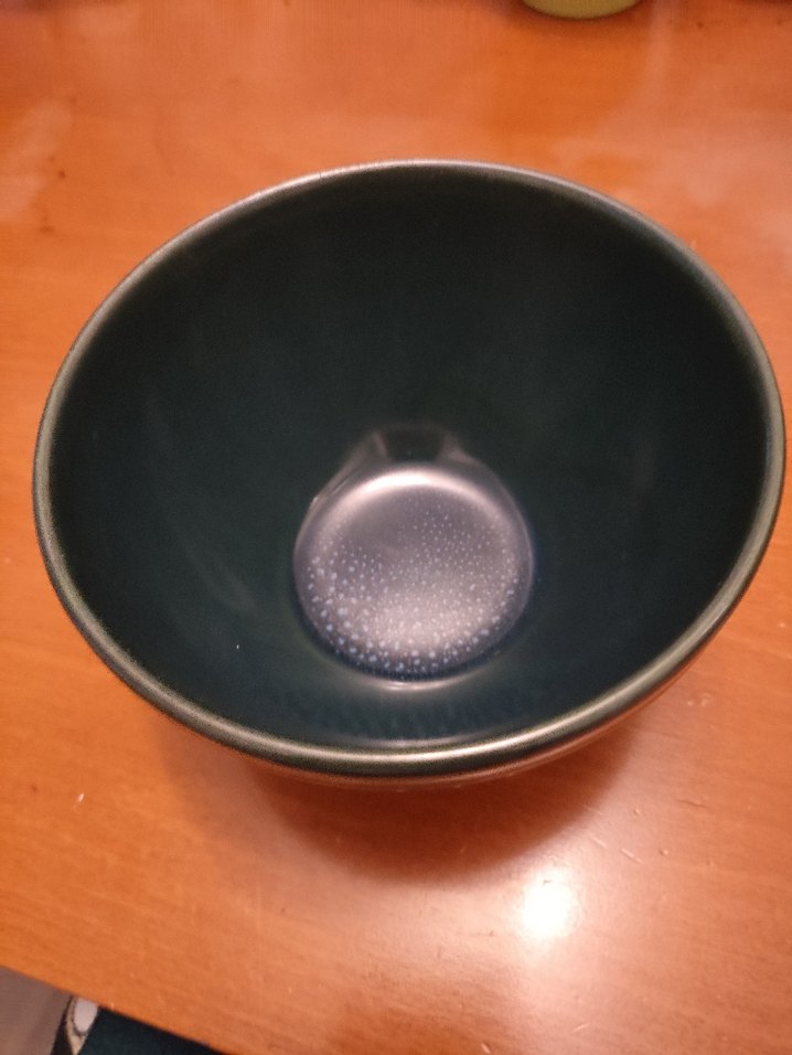 Koyu Yeşil seramik Kase - Görsel 2