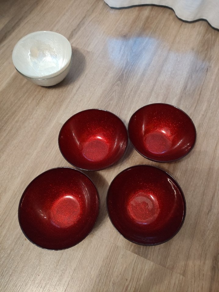 Parlak Kırmızı Çağdaş Tabak - Görsel 3