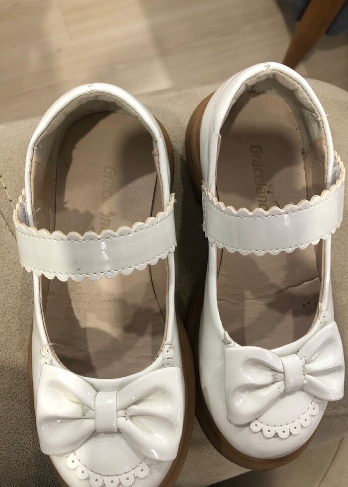 Beyaz babet - Görsel 4