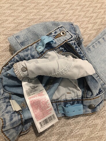 5-6 yaş İspanyol paça kot pantolon - Görsel 8