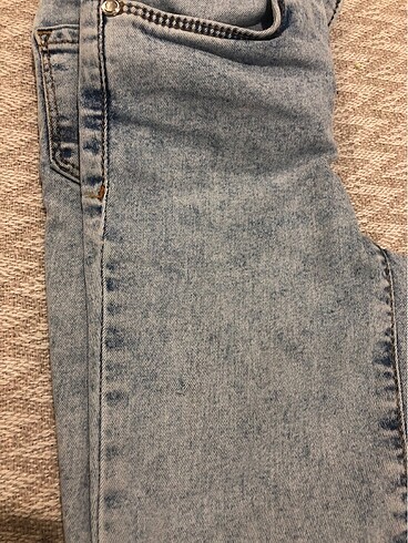 5-6 yaş İspanyol paça kot pantolon - Görsel 6