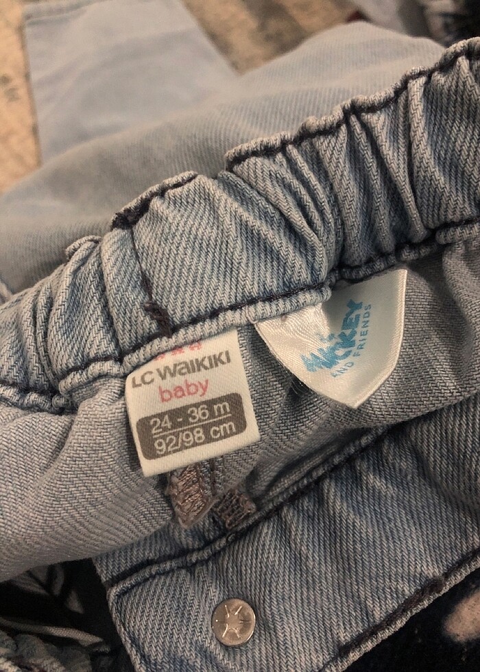 Kız çocuk Kot pantolon - Görsel 5