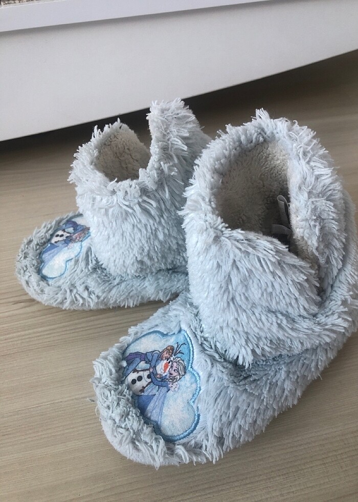 Elsa ve Anna panduf-kreş patiği 27-28 numara - Görsel 2
