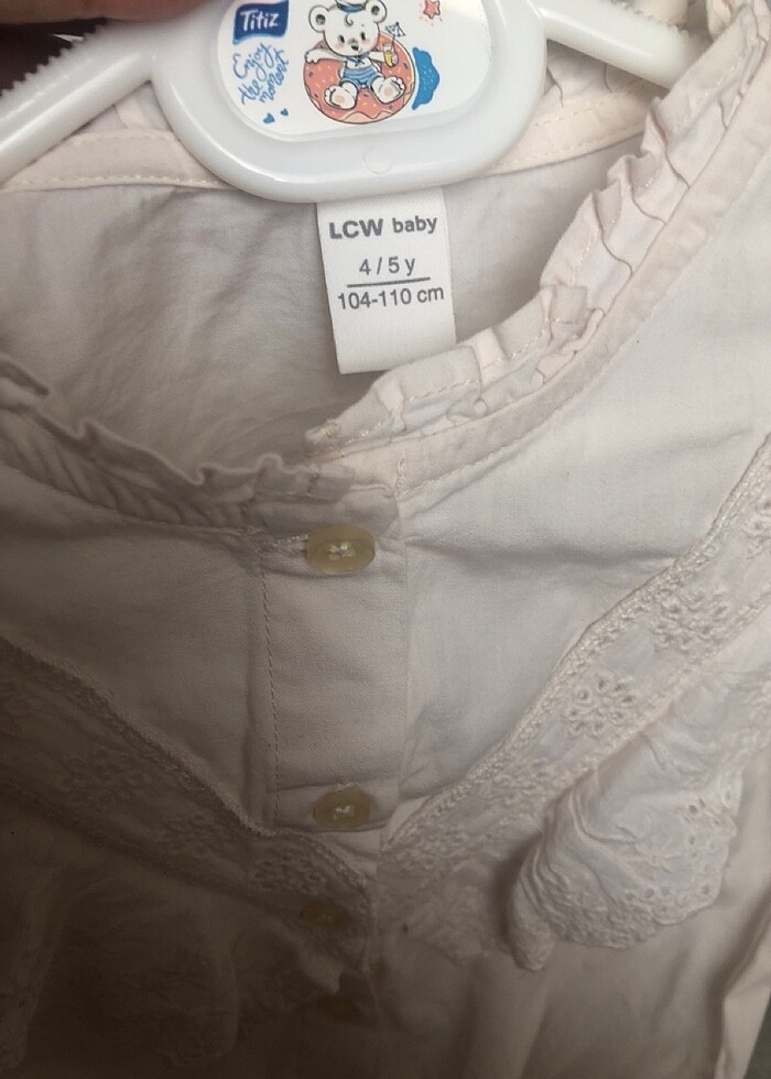 Krem rengi gömlek - Görsel 4