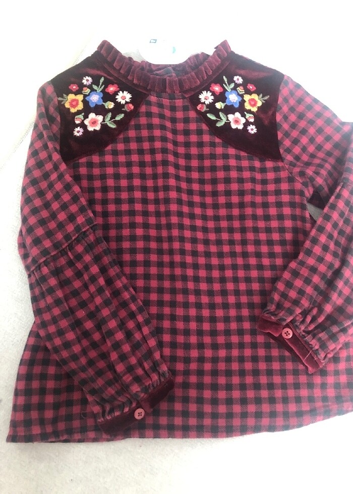 İşlemeli gömlek - Görsel 3