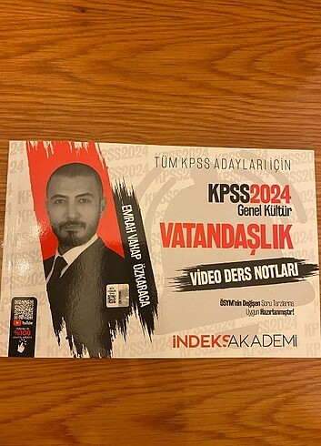 Beden KPSS VATANDAŞLIK BUMERANG SORU BANKASI VE EMRAH VAHAP VİDEO DERS