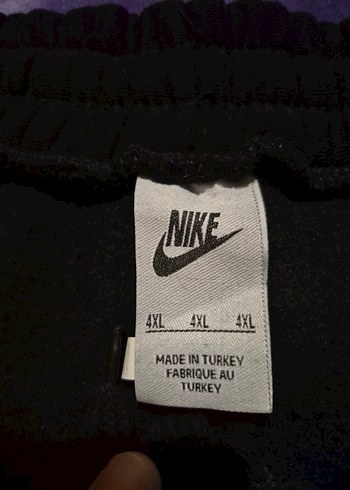 4 XL Siyah Fermuarlı Eşofman Altı - Görsel 6