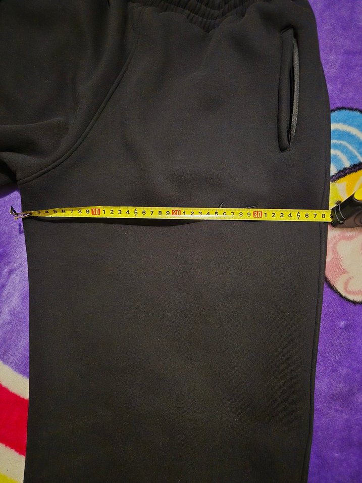 4 XL Siyah Fermuarlı Eşofman Altı - Görsel 3