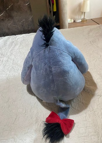 Winnie The Pooh Büyük boy 64cm Mor ve mavi Sevimli Peluş eeyore Eşek