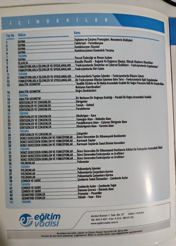Matematik 10. Sınıf föyleri eğitim vadisi - Görsel 2
